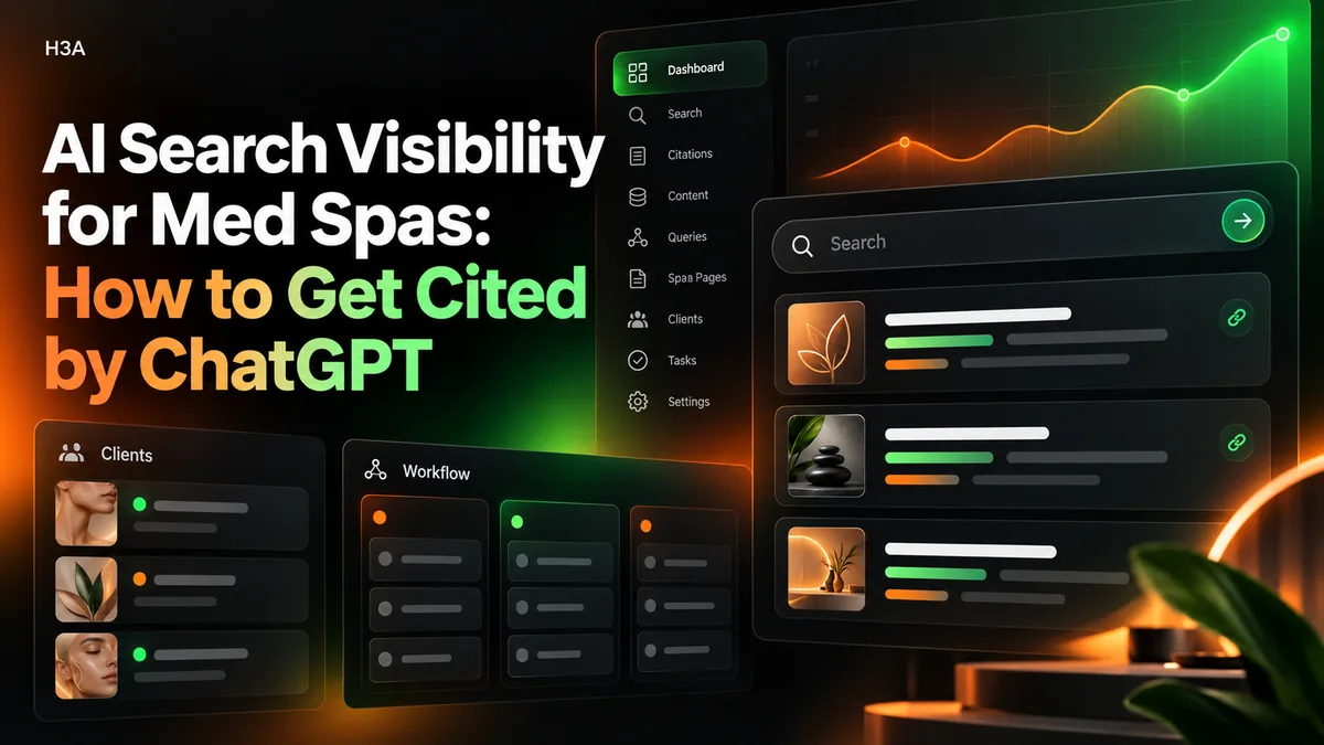 ai search visibility for med spas illustration