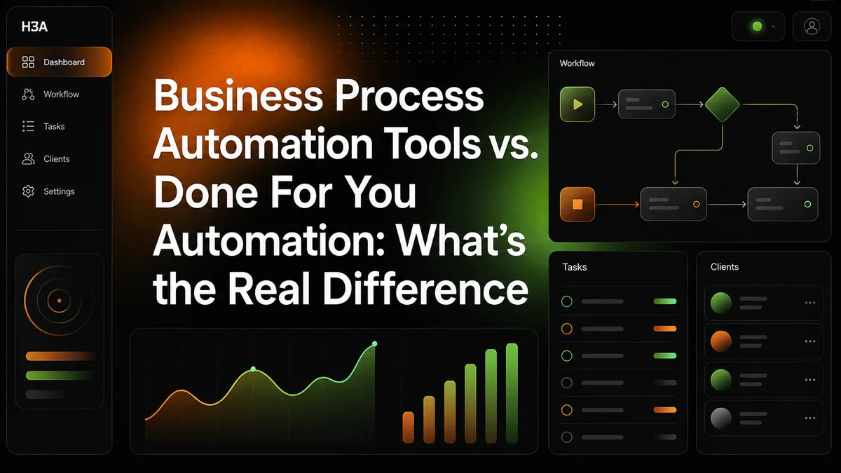 business process automation tools illustration