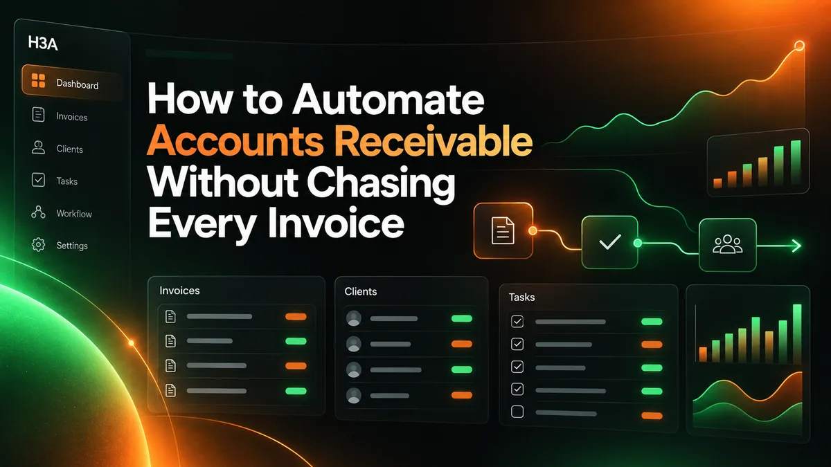 how to automate accounts receivable illustration