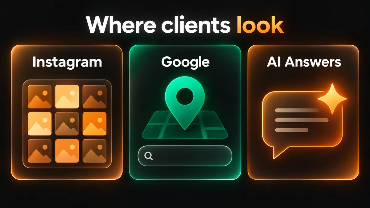 Where clients find a med spa: med spa marketing automation across Instagram, Google and AI answers