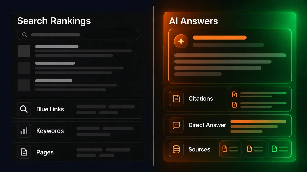 ai search visibility for estate planning attorneys comparison between search rankings and ai answers