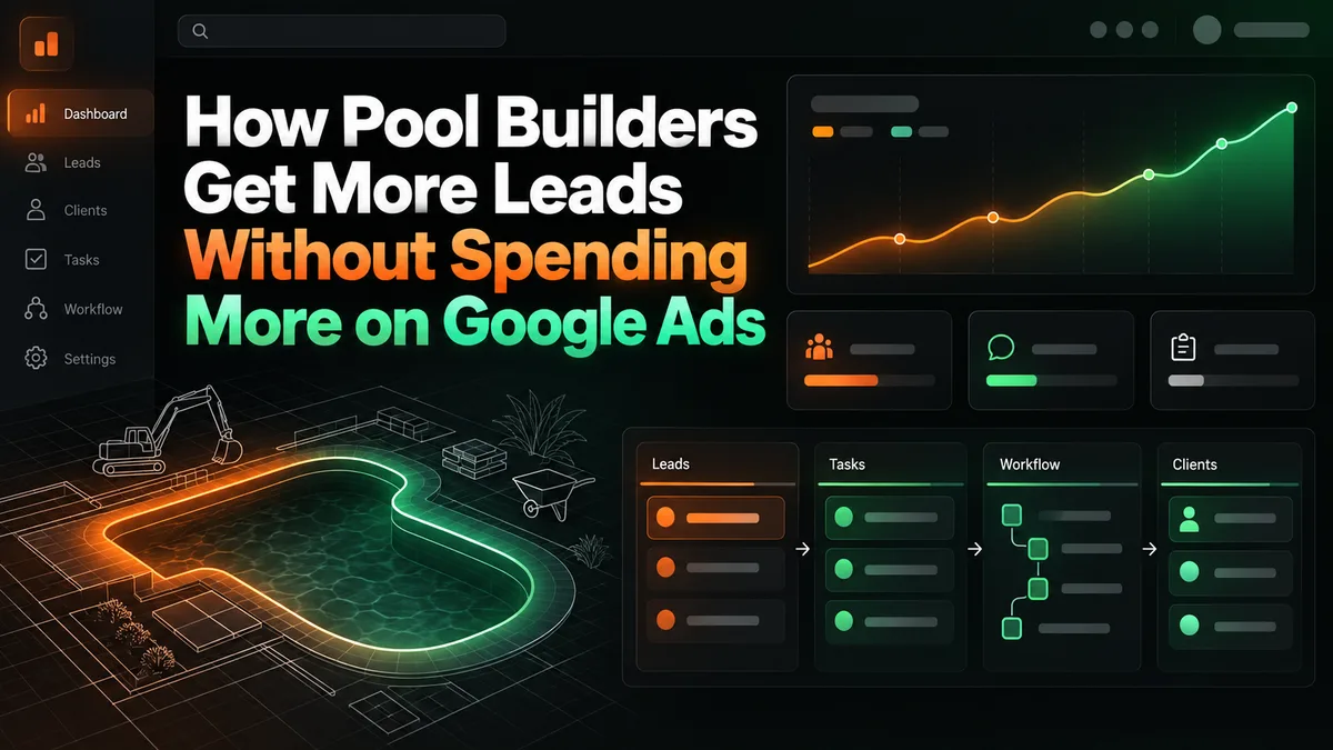 how pool builders get more leads illustration