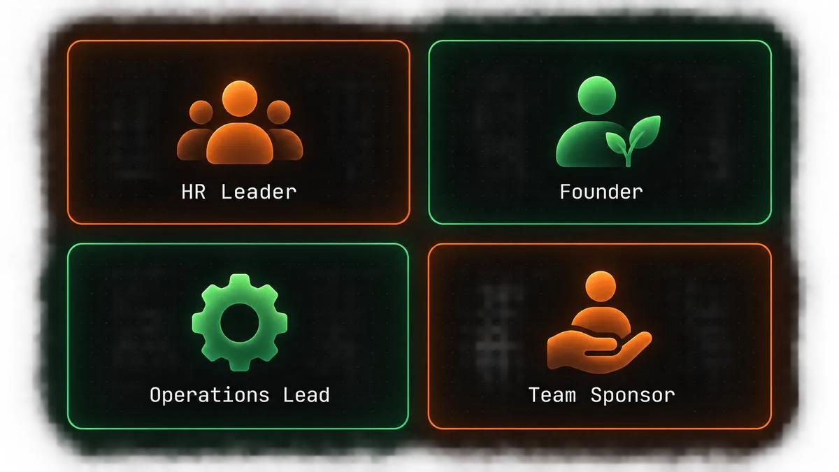 linkedin outreach for leadership coaches buyer types HR leader founder operations lead team sponsor